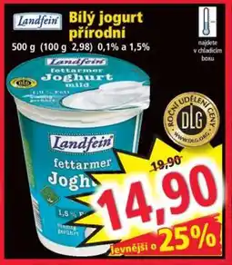 Norma Bílý jogurt přírodní nabídka