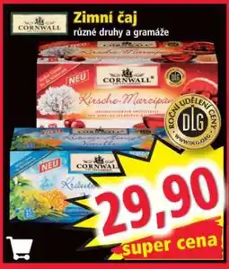 Norma Zimní čaj nabídka