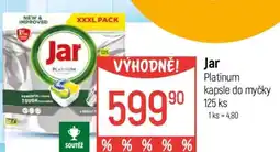 Globus Jar Platinum kapsle do myčky 125 ks nabídka