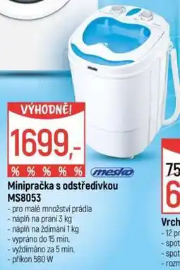 Globus Minipračka s odstředivkou MS8053 nabídka