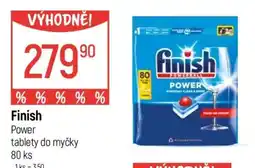 Globus Finish Power tablety do myčky 80 ks nabídka