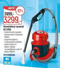 Globus Víceúčelový vysavač VC 5750 nabídka