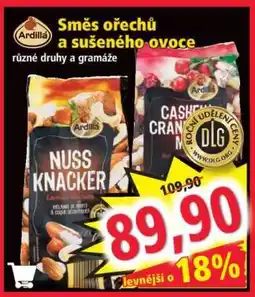 Norma Směs ořechů a sušeného ovoce nabídka