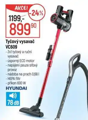 Tyčový vysavač VC609
