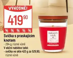 Globus Svíčka s praskajícím knotem nabídka