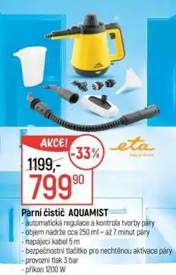 Globus Parní čistič AQUAMIST nabídka