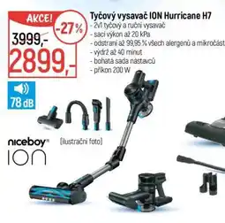 Globus Tyčový vysavač ION Hurricane H7 nabídka
