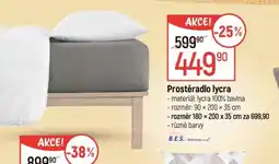 Globus Prostěradlo lycra nabídka