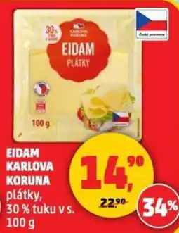 Penny Market Eidam karlova koruna plátky nabídka