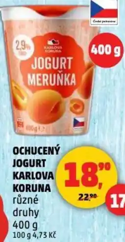 Penny Market Ochucený jogurt karlova koruna nabídka