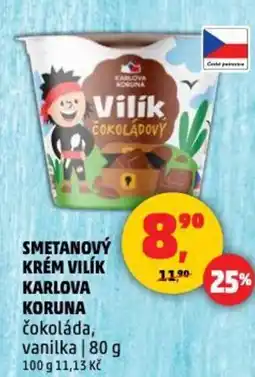 Penny Market Smetanový krém vilík karlova koruna nabídka