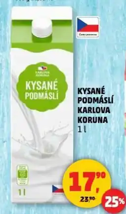 Penny Market Kysané podmáslí karlova koruna nabídka