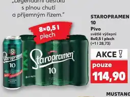 Kaufland Pivo staropramen 10 nabídka