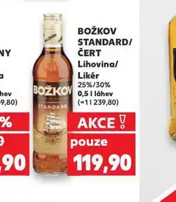 Kaufland Božkov čert nabídka