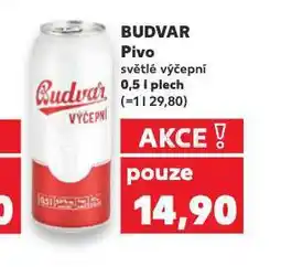 Kaufland Pivo budvar nabídka