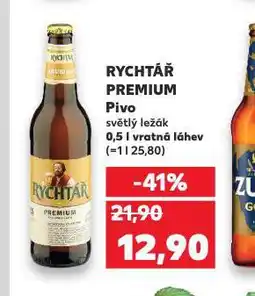 Kaufland Pivo rychtář premium nabídka