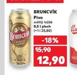 Kaufland Pivo bruncvík nabídka
