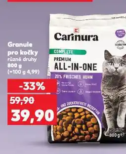 Kaufland Granule pro kočky nabídka