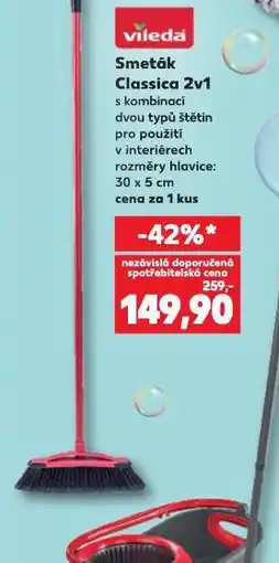 Kaufland Smeták classic 2v1 nabídka