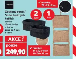 Kaufland Sada úložných košíků nabídka