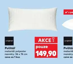 Kaufland Polštář 36 x 76 cm nabídka