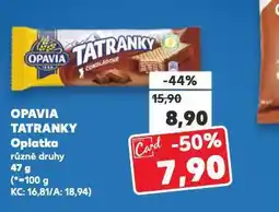 Kaufland Opavia tatranky oplatka nabídka
