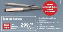 Penny Market Žehlička na vlasy nabídka