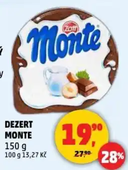 Penny Market Zott Dezert monte nabídka
