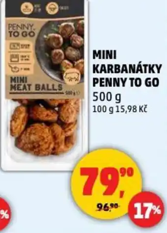 Penny Market Mini karbanátky penny to go nabídka