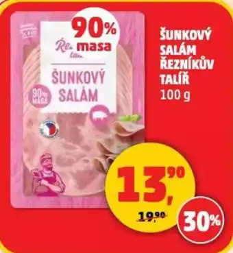 Penny Market Šunkový salám řezníkův talíř nabídka