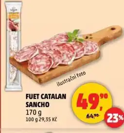 Penny Market Fuet catalan sancho nabídka