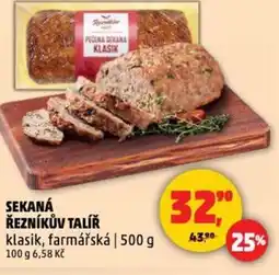 Penny Market Sekaná řezníkův talíř nabídka