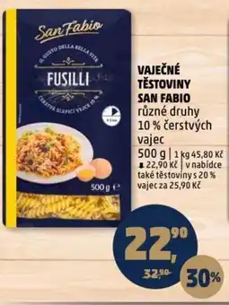 Penny Market Vaječné těstoviny san fabio nabídka
