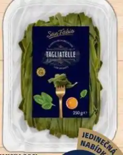 Penny Market Těstoviny san fabio špenátové tagliatelle nabídka