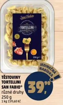 Penny Market Těstoviny tortellini san fabio nabídka