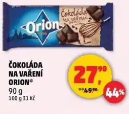 Penny Market Čokoláda na vaření orion nabídka