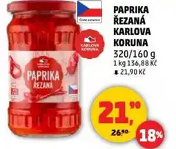 Penny Market Paprika řezaná karlova koruna nabídka