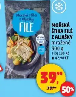 Penny Market Mořská štika filé z aljašky mražené nabídka