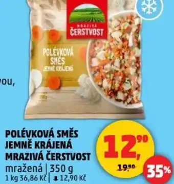 Penny Market Polévková směs jemně krájená mrazivá čerstvost nabídka