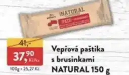 MP Krásno NATURAL Vepřová paštika s brusinkami nabídka