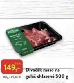 MP Krásno Divočák maso na guláš chlazené nabídka