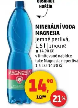 Penny Market Minerální voda Magnesia nabídka