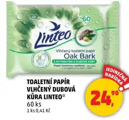 Penny Market Toaletní papír vlhčený dubová kůra Linteo nabídka