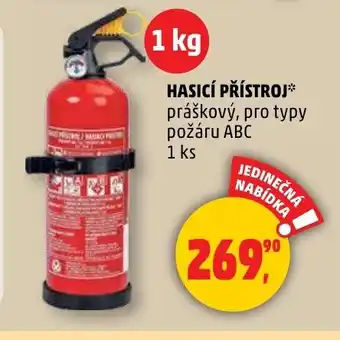 Penny Market Hasicí přístroj nabídka