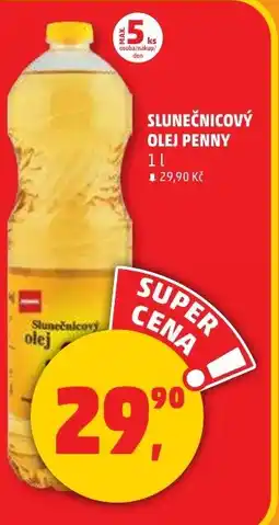 Penny Market Slunečnicový olej Penny nabídka