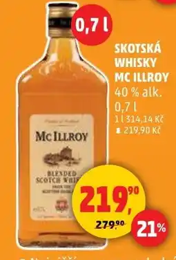 Penny Market Skotská whisky Mc Illroy nabídka