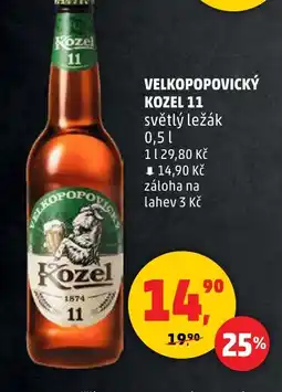 Penny Market Velkopopovický Kozel 11 nabídka