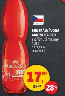 Penny Market Minerální voda Magnesia red nabídka
