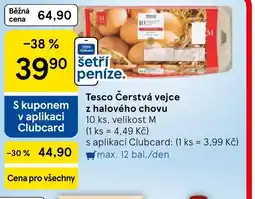 Tesco Tesco Čerstvá vejce z halového chovu nabídka