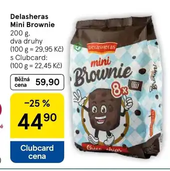 Tesco Delasheras Mini Brownie nabídka